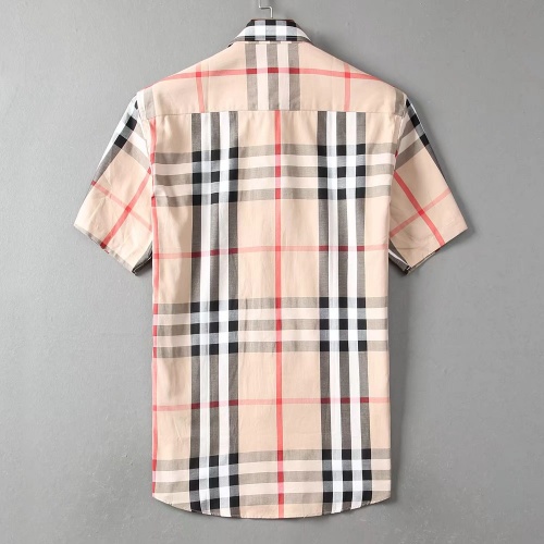 Replica Burberry Shirts Short Sleeved For Men #972117 $40.00 USD for Wholesale