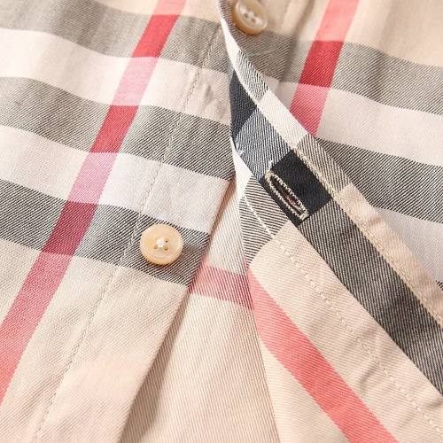 Replica Burberry Shirts Short Sleeved For Men #972117 $40.00 USD for Wholesale
