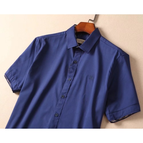Replica Burberry Shirts Short Sleeved For Men #972154 $40.00 USD for Wholesale
