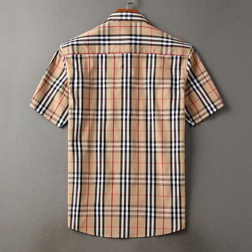 Replica Burberry Shirts Short Sleeved For Men #972172 $40.00 USD for Wholesale