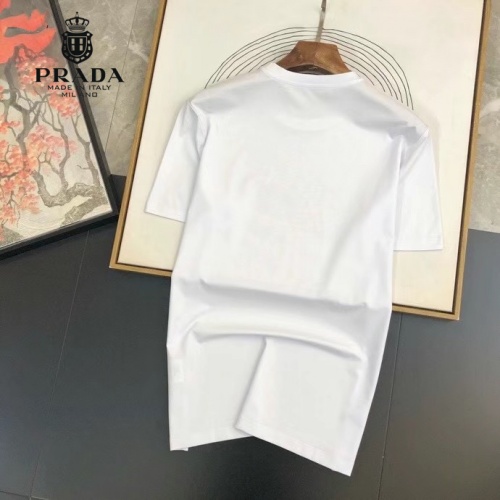 Replica Prada T-Shirts Short Sleeved For Men #972355 $25.00 USD for Wholesale