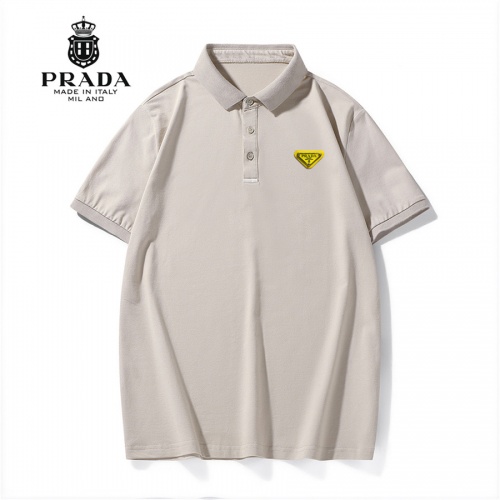 Prada T-Shirts Short Sleeved For Men #972437