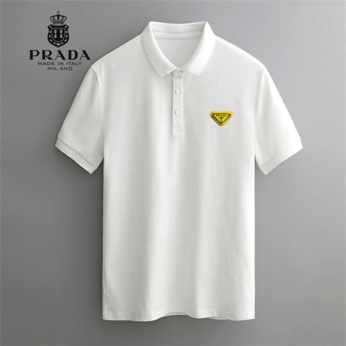Prada T-Shirts Short Sleeved For Men #972438