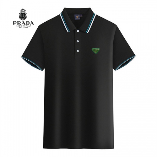 Prada T-Shirts Short Sleeved For Men #972439 $29.00 USD, Wholesale Replica Prada T-Shirts