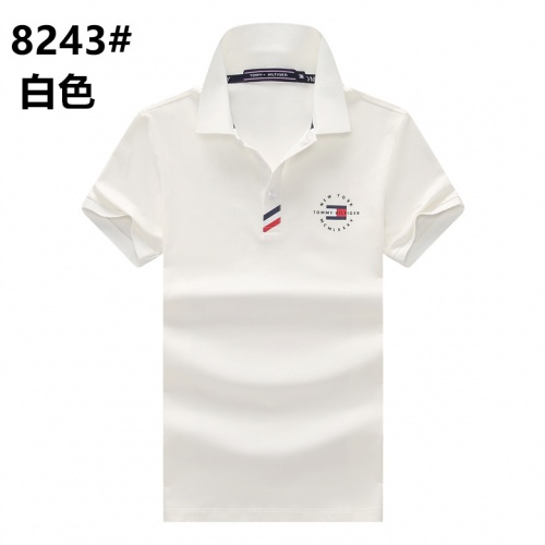 Tommy Hilfiger TH T-Shirts Short Sleeved For Men #972476 $24.00 USD, Wholesale Replica Tommy Hilfiger TH T-Shirts