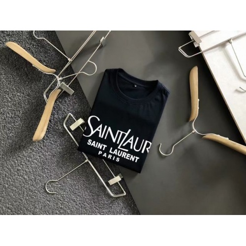 Replica Yves Saint Laurent YSL T-shirts Short Sleeved For Men #972522 $29.00 USD for Wholesale