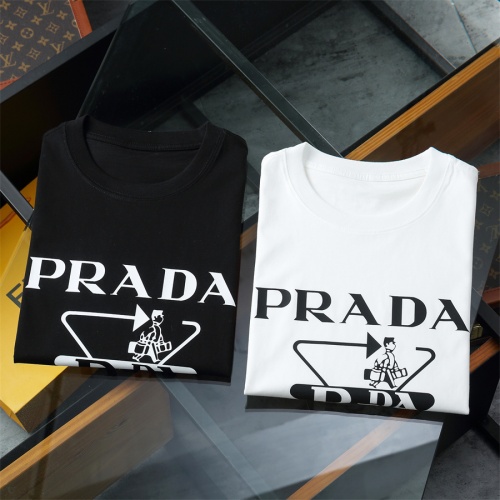 Replica Prada T-Shirts Short Sleeved For Unisex #972533 $45.00 USD for Wholesale