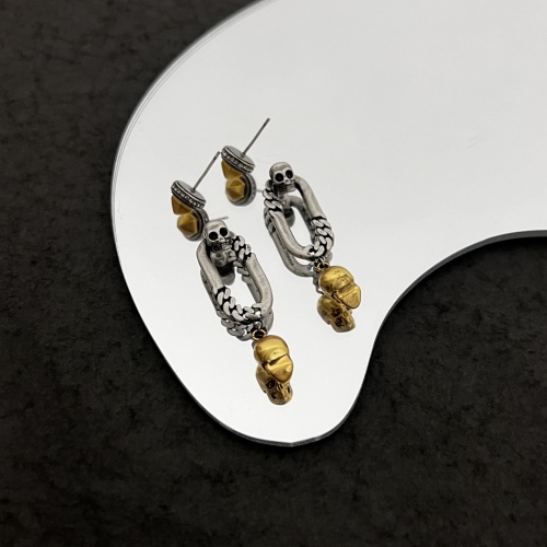 Replica Alexander McQueen Earrings For Women #972668 $41.00 USD for Wholesale