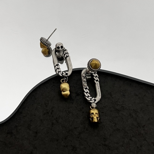 Replica Alexander McQueen Earrings For Women #972668 $41.00 USD for Wholesale
