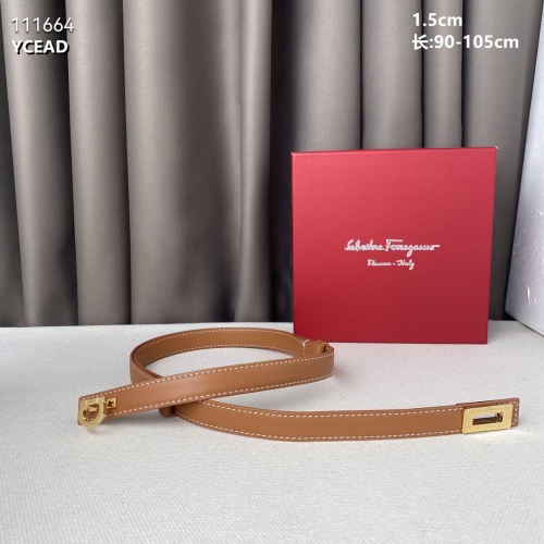 Replica Salvatore Ferragamo AAA Quality Belts For Women #972802 $56.00 USD for Wholesale