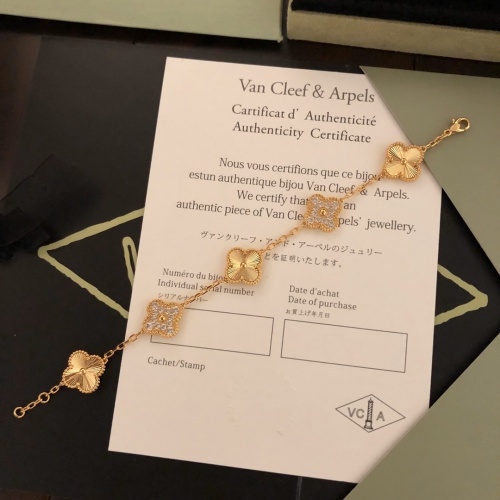 Replica Van Cleef & Arpels Bracelets For Women #972809 $39.00 USD for Wholesale