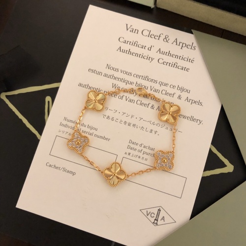 Replica Van Cleef & Arpels Bracelets For Women #972809 $39.00 USD for Wholesale