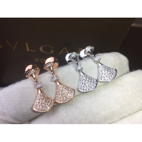 Replica Bvlgari Earrings For Women #972909 $29.00 USD for Wholesale