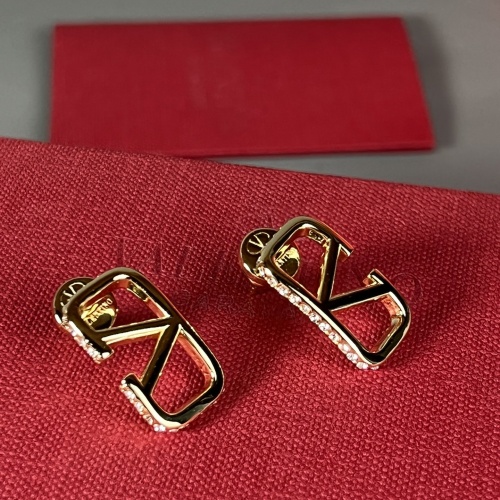 Replica Valentino Earrings For Women #972914 $32.00 USD for Wholesale