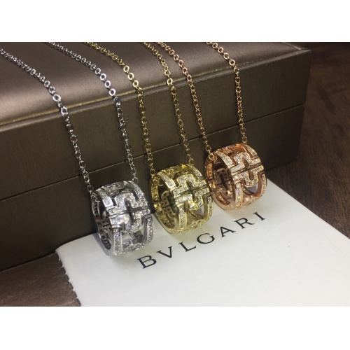 Replica Bvlgari Necklaces For Women #972963 $32.00 USD for Wholesale