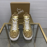 $98.00 USD Christian Louboutin High Tops Shoes For Men #965836