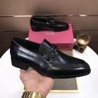 $92.00 USD Salvatore Ferragamo Leather Shoes For Men #968506