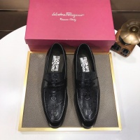 $92.00 USD Salvatore Ferragamo Leather Shoes For Men #968507
