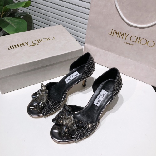Jimmy Choo Sandals For Women #973106 $76.00 USD, Wholesale Replica Jimmy Choo Sandals