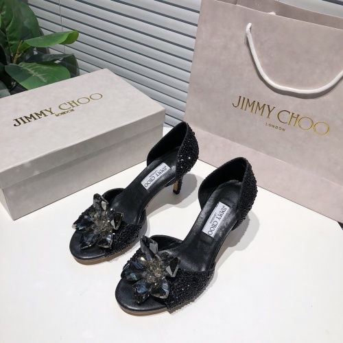 Jimmy Choo Sandals For Women #973107 $76.00 USD, Wholesale Replica Jimmy Choo Sandals