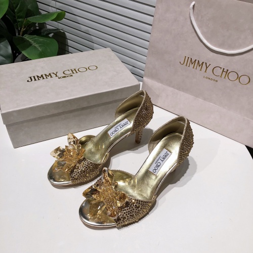 Jimmy Choo Sandals For Women #973109 $76.00 USD, Wholesale Replica Jimmy Choo Sandals