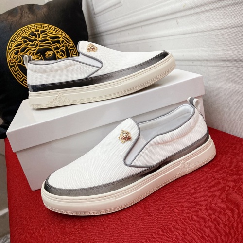Replica Versace Casual Shoes For Men #973173 $68.00 USD for Wholesale