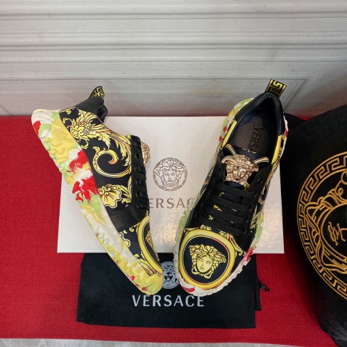 Versace Casual Shoes For Men #973183 $72.00 USD, Wholesale Replica Versace Casual Shoes