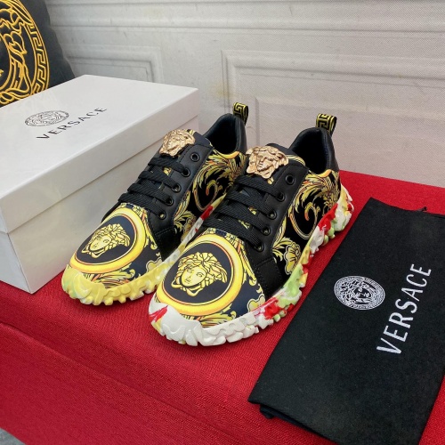 Replica Versace Casual Shoes For Men #973183 $72.00 USD for Wholesale