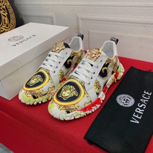 Replica Versace Casual Shoes For Men #973184 $72.00 USD for Wholesale