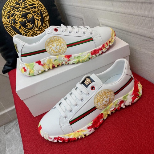 Replica Versace Casual Shoes For Men #973196 $76.00 USD for Wholesale