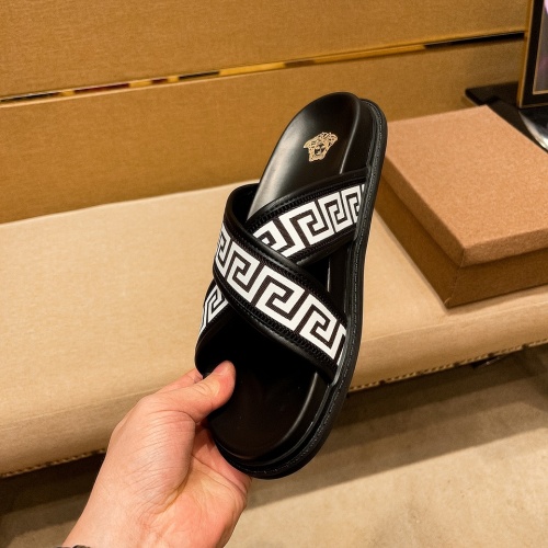 Replica Versace Slippers For Men #973324 $48.00 USD for Wholesale