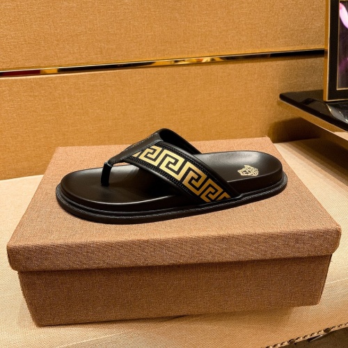 Replica Versace Slippers For Men #973329 $48.00 USD for Wholesale