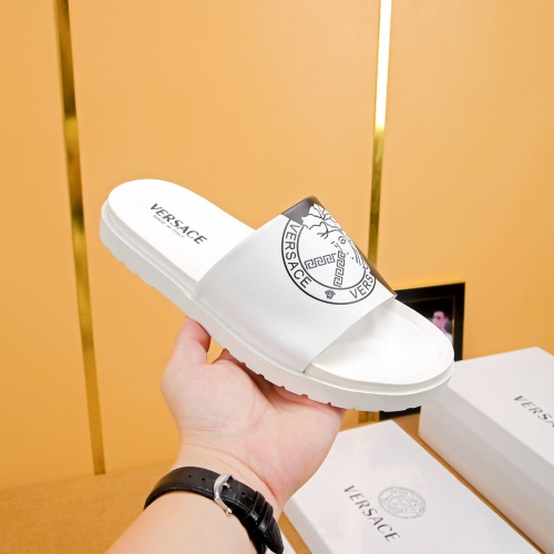 Replica Versace Slippers For Men #973349 $48.00 USD for Wholesale