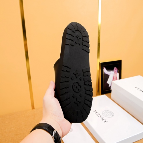 Replica Versace Slippers For Men #973350 $48.00 USD for Wholesale