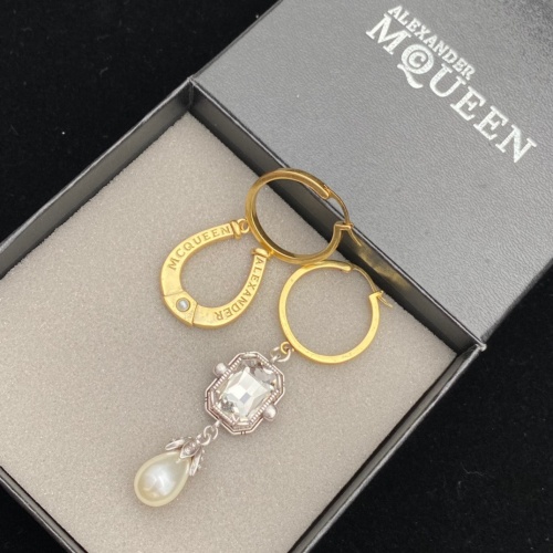 Replica Alexander McQueen Earrings For Women #973499 $34.00 USD for Wholesale