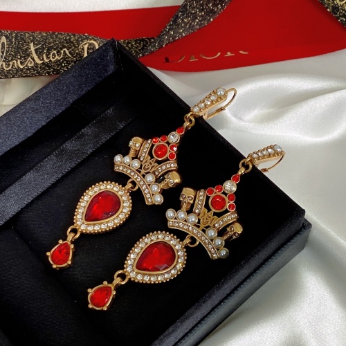 Replica Alexander McQueen Earrings For Women #973502 $34.00 USD for Wholesale