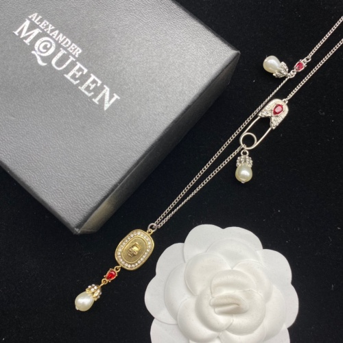 Replica Alexander McQueen Necklace For Women #973585 $40.00 USD for Wholesale