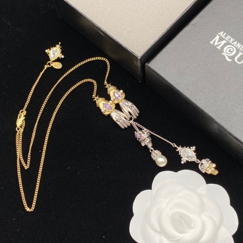 Replica Alexander McQueen Necklace For Women #973586 $40.00 USD for Wholesale