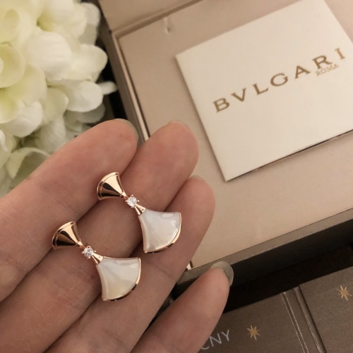 Replica Bvlgari Earrings For Women #973621 $36.00 USD for Wholesale