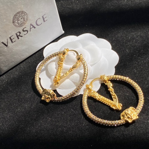 Replica Versace Earrings For Women #973623 $38.00 USD for Wholesale