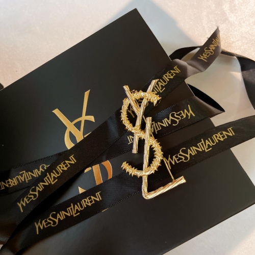 Replica Yves Saint Laurent Brooches For Women #973625 $32.00 USD for Wholesale