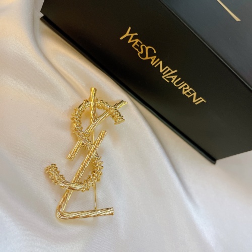 Replica Yves Saint Laurent Brooches For Women #973625 $32.00 USD for Wholesale