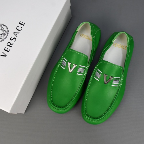 Versace Casual Shoes For Men #973698 $88.00 USD, Wholesale Replica Versace Casual Shoes