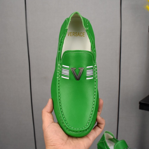 Replica Versace Casual Shoes For Men #973698 $88.00 USD for Wholesale