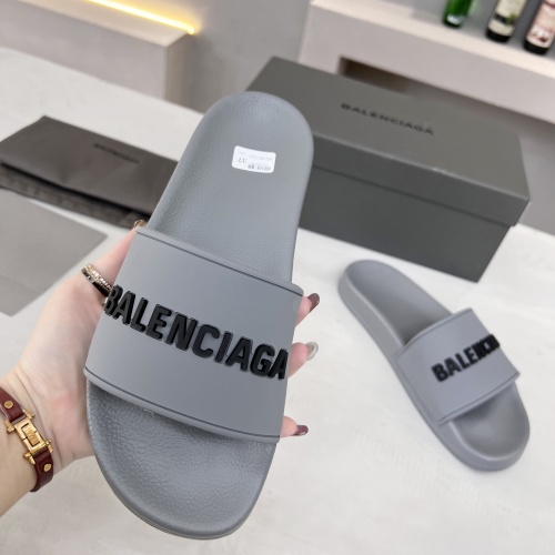 Replica Balenciaga Slippers For Men #973757 $42.00 USD for Wholesale