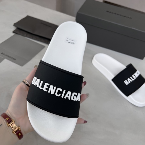 Replica Balenciaga Slippers For Men #973773 $42.00 USD for Wholesale