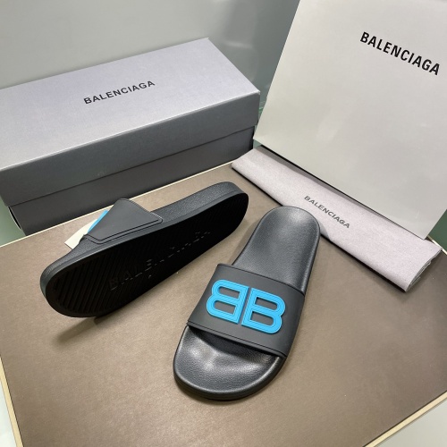 Replica Balenciaga Slippers For Men #974016 $48.00 USD for Wholesale