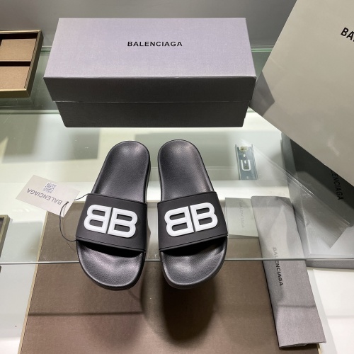 Replica Balenciaga Slippers For Men #974022 $48.00 USD for Wholesale