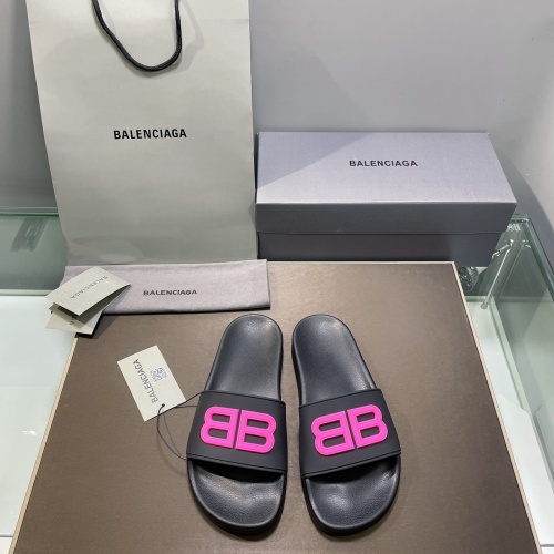 Replica Balenciaga Slippers For Women #974026 $48.00 USD for Wholesale