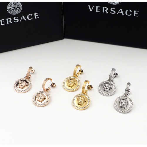 Replica Versace Earrings For Women #974075 $27.00 USD for Wholesale